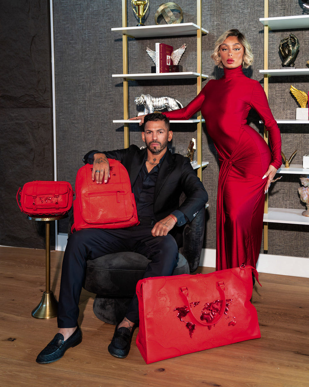 SPRAYGROUND James First Class Ruby Red Crossbody — product image 4