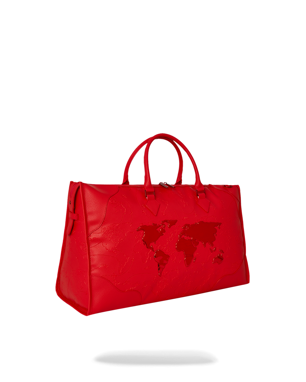 SPRAYGROUND James First Class Ruby Red Pyramid Large Duffle — product image 3