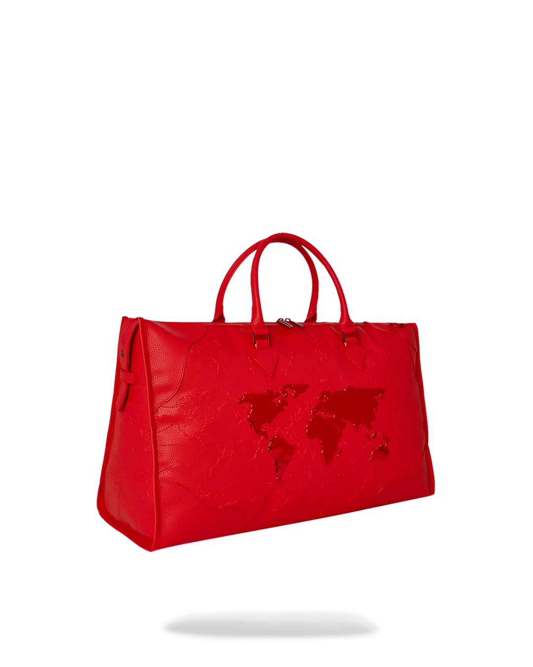 SPRAYGROUND James First Class Ruby Red Pyramid Large Duffle — product image 3