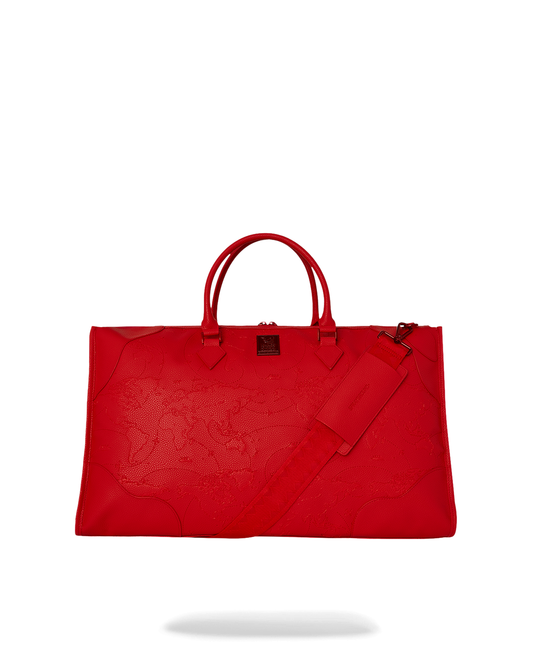 SPRAYGROUND James First Class Ruby Red Pyramid Large Duffle — product image 7