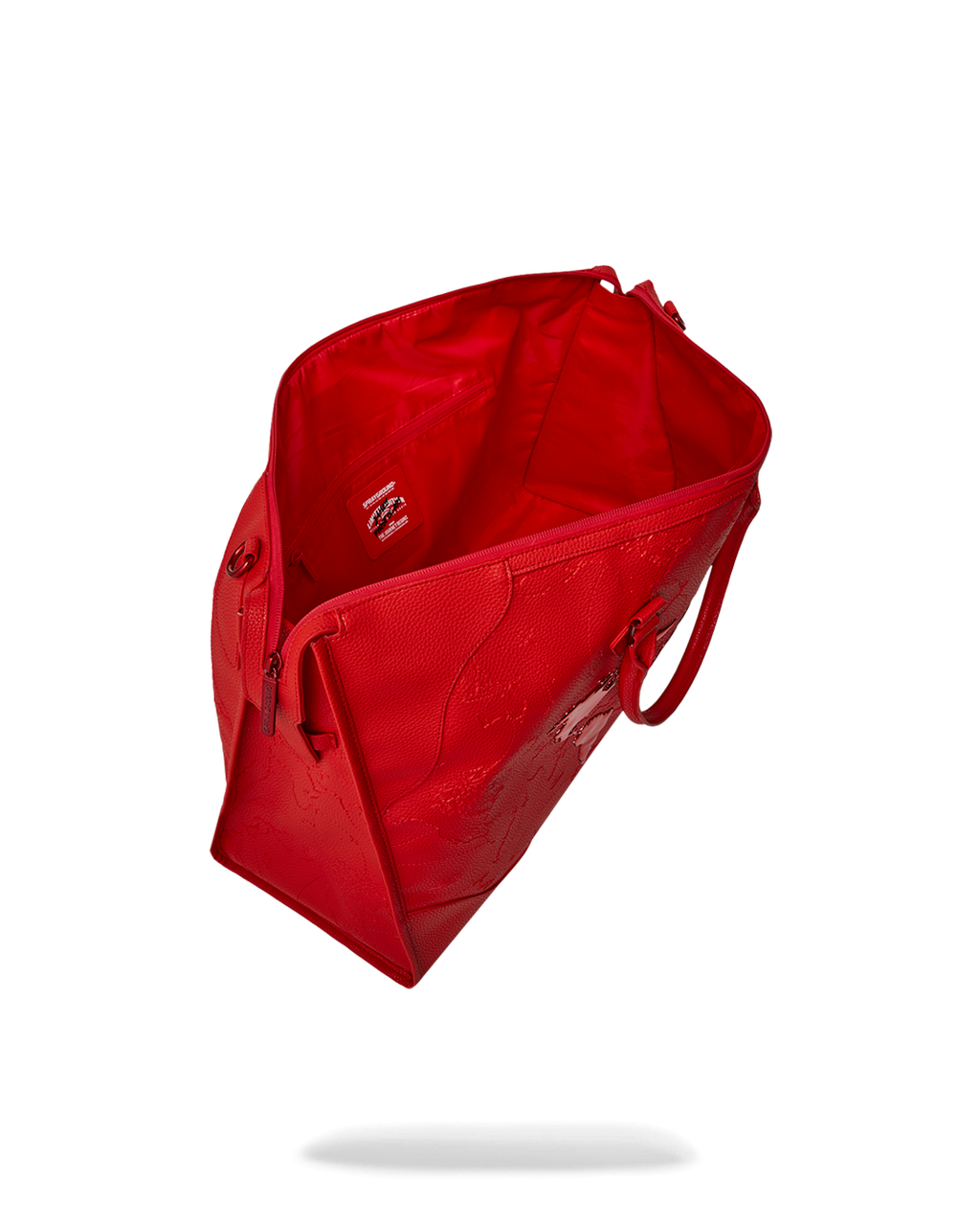 SPRAYGROUND James First Class Ruby Red Pyramid Large Duffle — product image 9
