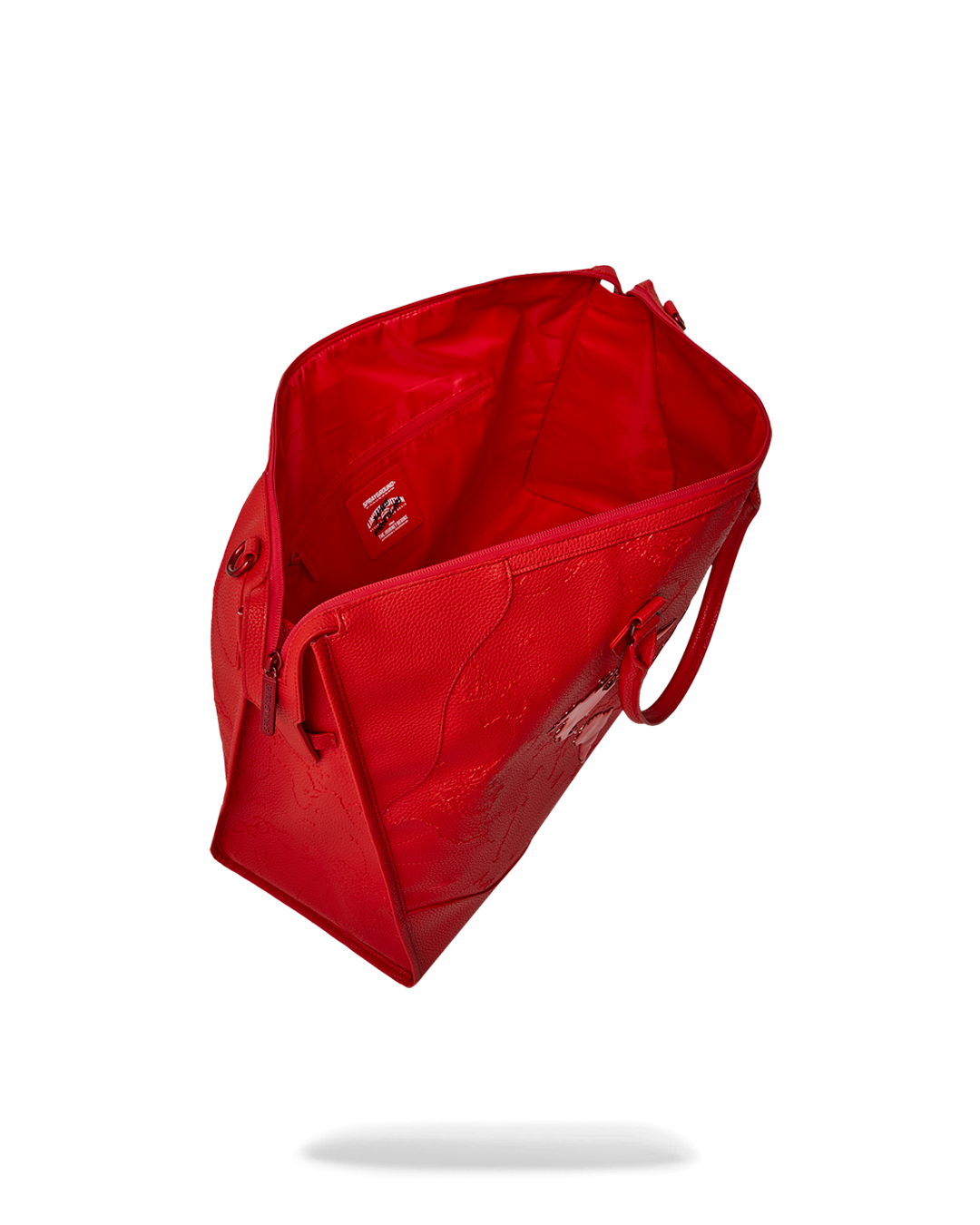 SPRAYGROUND James First Class Ruby Red Pyramid Large Duffle — product image 9