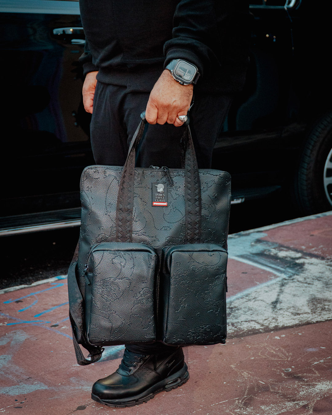SPRAYGROUND James First Class Tycoon Traveler Crossover Messenger Bag Sling Bag — product image 6