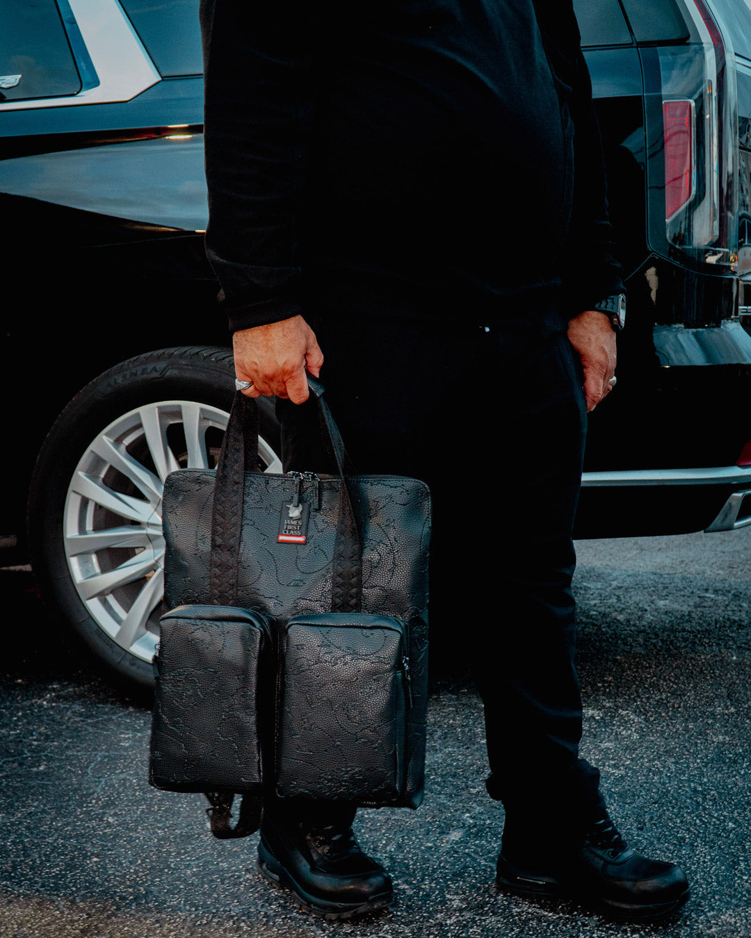 SPRAYGROUND James First Class Tycoon Traveler Crossover Messenger Bag Sling Bag — product image 8