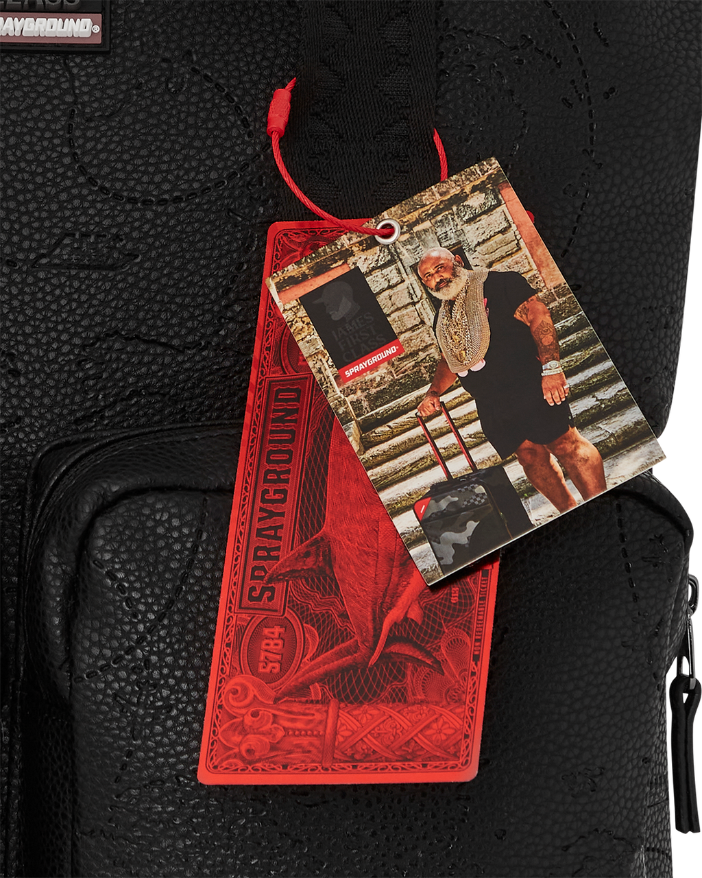 SPRAYGROUND James First Class Tycoon Traveler Crossover Messenger Bag Sling Bag — product image 16