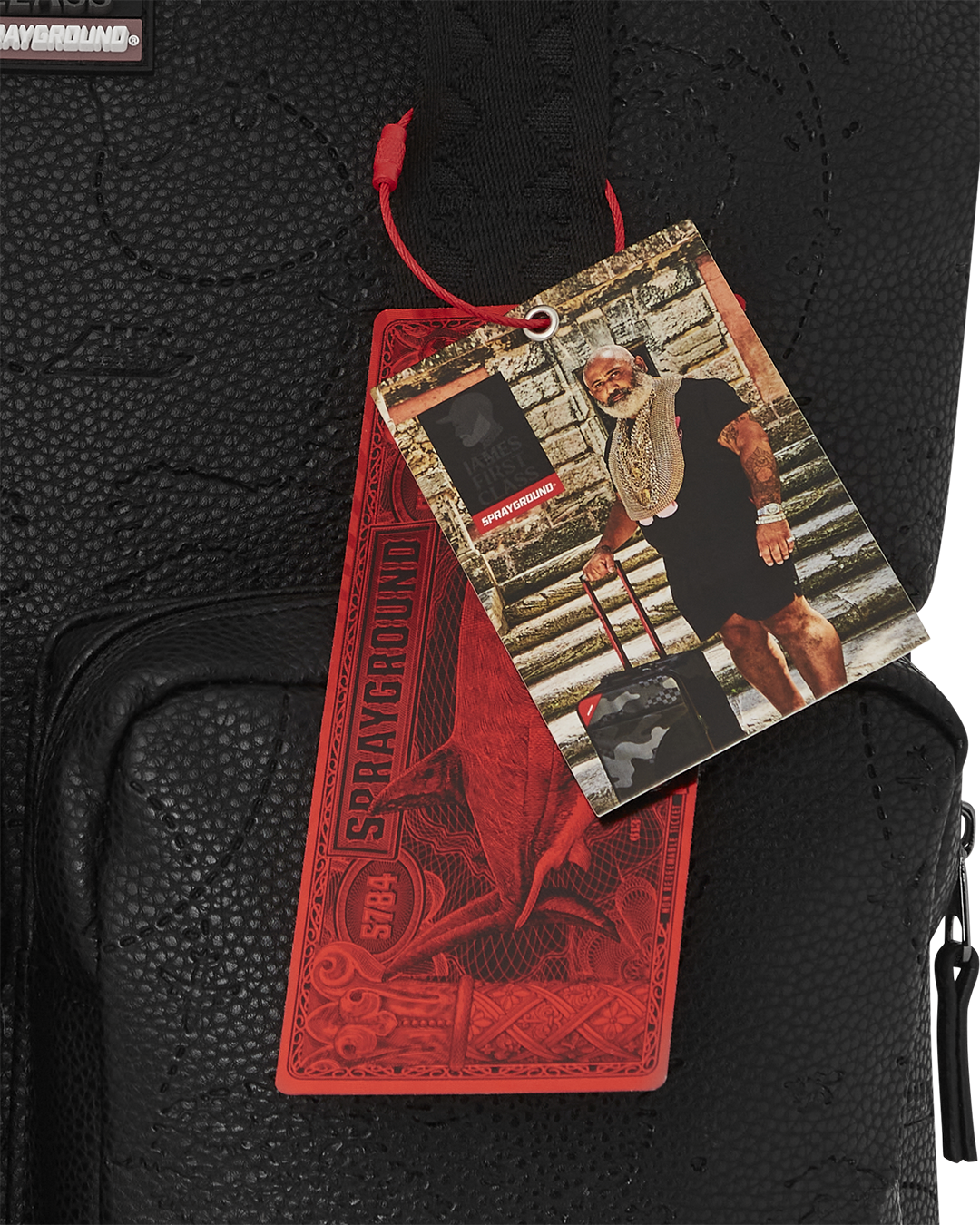 SPRAYGROUND James First Class Tycoon Traveler Crossover Messenger Bag Sling Bag — product image 16