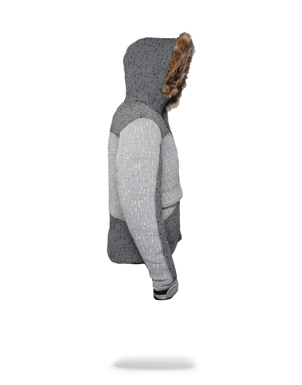 SPRAYGROUND Japan Stripe Knit Chopper Jacket — product image 2
