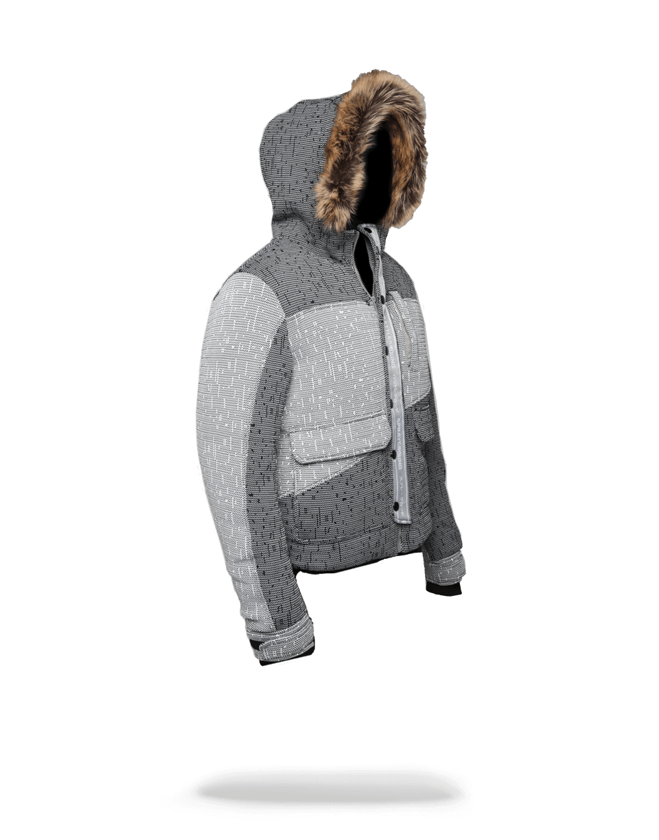 SPRAYGROUND Japan Stripe Knit Chopper Jacket — product image 5