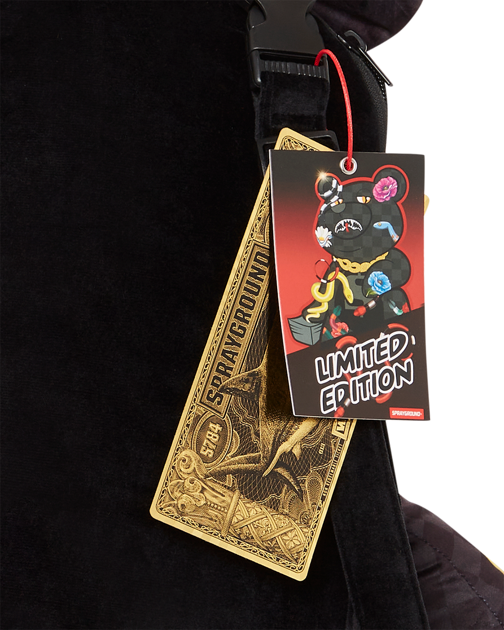 SPRAYGROUND Jardin D'Eden Moneybear Teddybear Backpack — product image 14