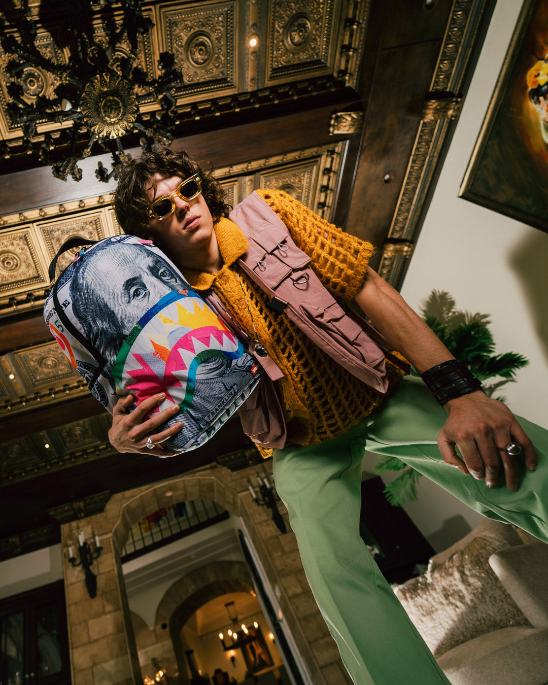 SPRAYGROUND I Paint On Money DLXSR Backpack — product image 2