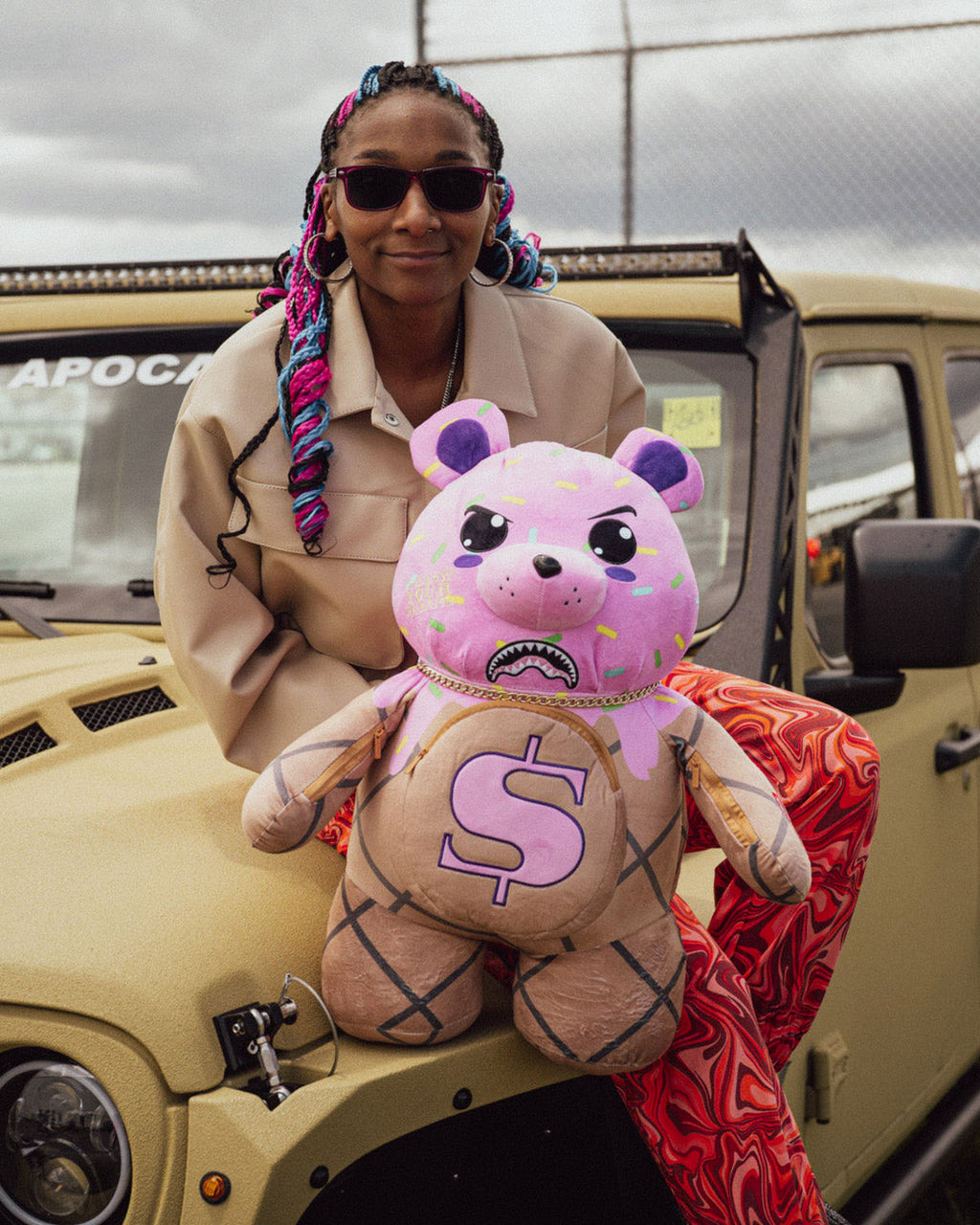 SPRAYGROUND I Scream Moneybear Teddybear Backpack — product image 4
