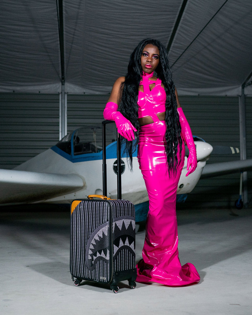 SPRAYGROUND Illuchains Jetsetter Carry-On Luggage — product image 4
