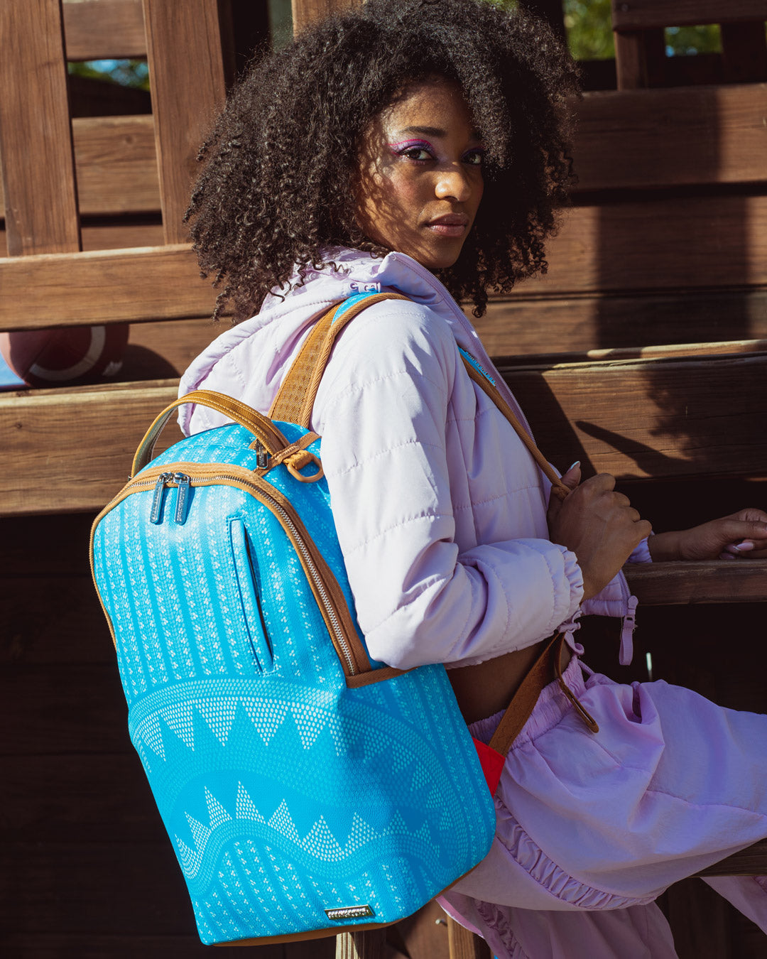 SPRAYGROUND Illuchains Turq Backpack (DLXV) — product image 8