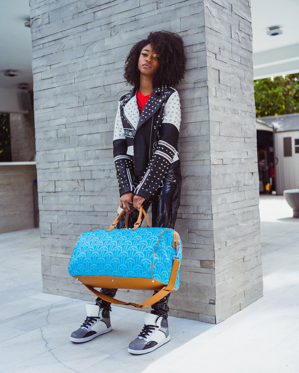 SPRAYGROUND Illuchains Turq Duffle — product image 7