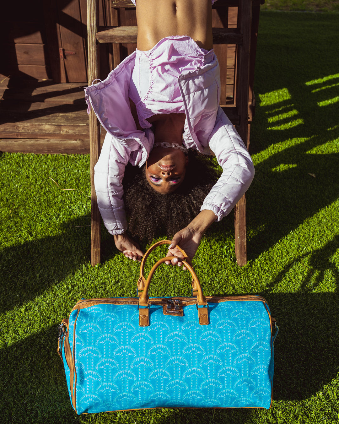 SPRAYGROUND Illuchains Turq Duffle — product image 11