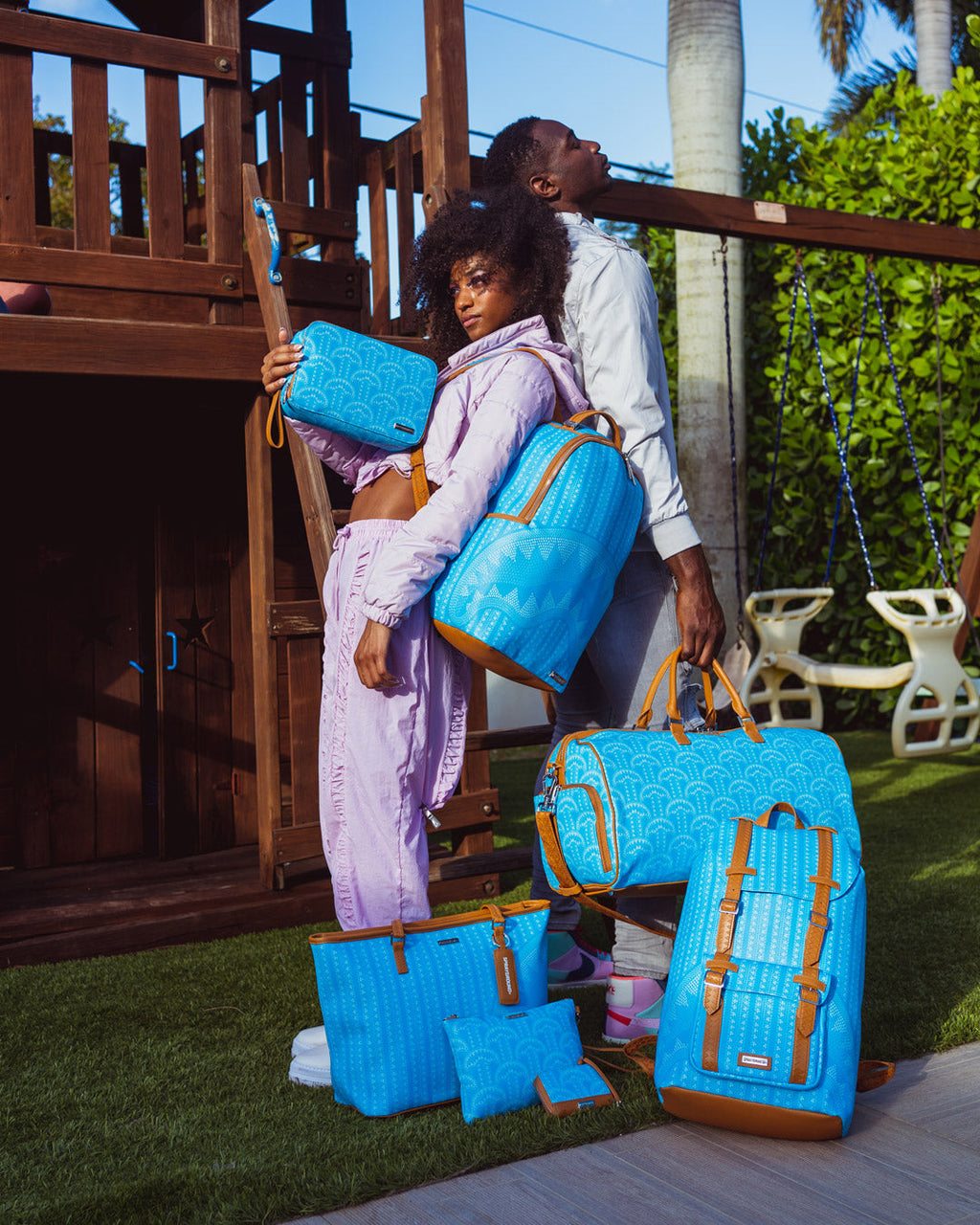 SPRAYGROUND Illuchains Turq Hills Backpack — product image 14