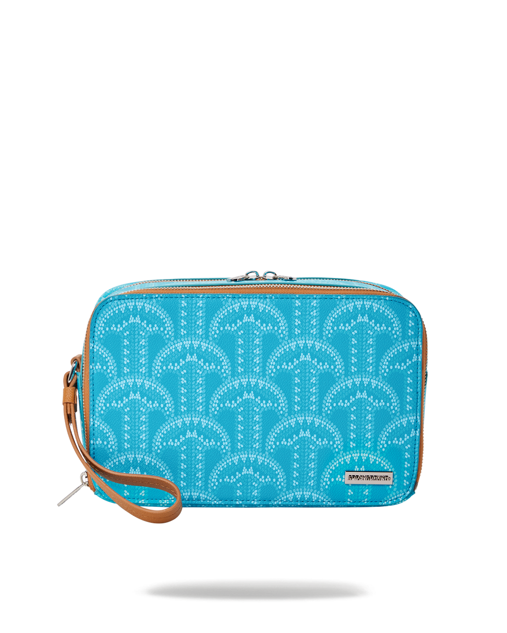 SPRAYGROUND Illuchains Turq Toiletry Bag — product image 1
