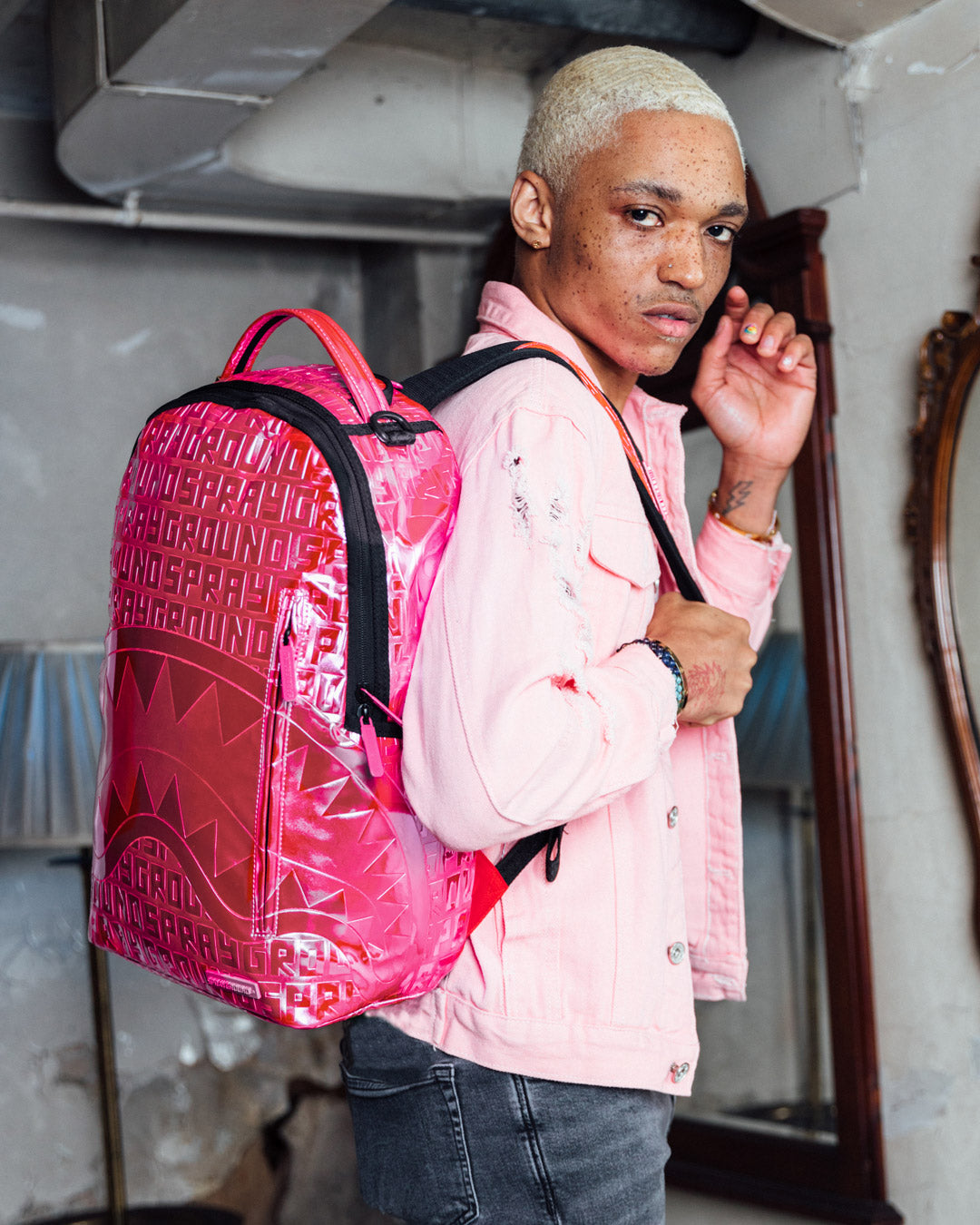 SPRAYGROUND Infiniti Pink Diamond Backpack (DLXV) — product image 2