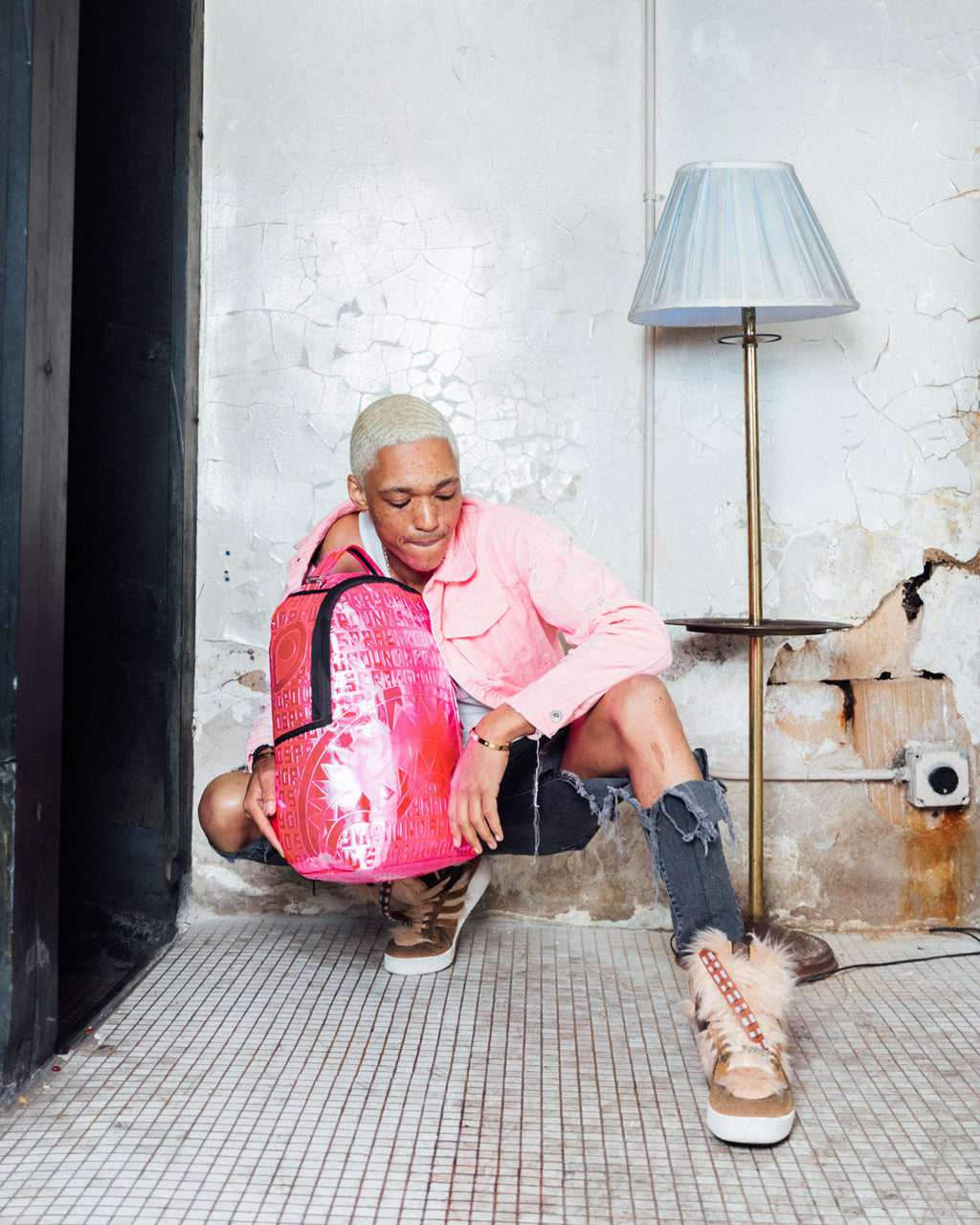 SPRAYGROUND Infiniti Pink Diamond Backpack (DLXV) — product image 10
