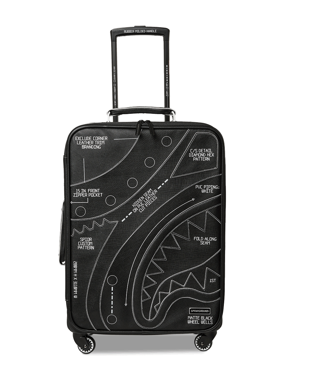 SPRAYGROUND High Tech Jetsetter Carry-On Luggage — product image 1