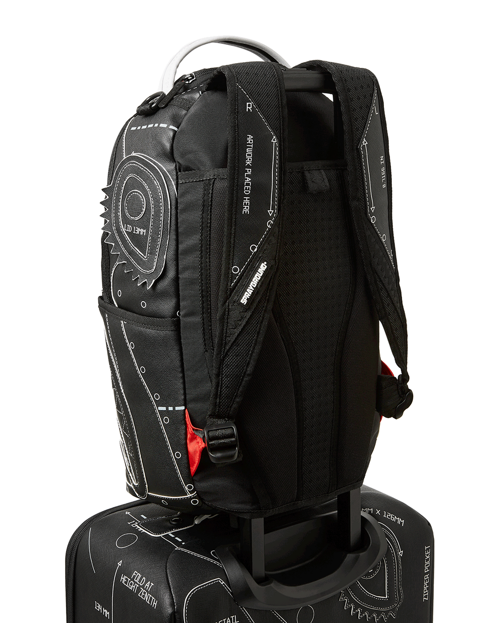 SPRAYGROUND High Tech Jetsetter Carry-On Luggage — product image 10