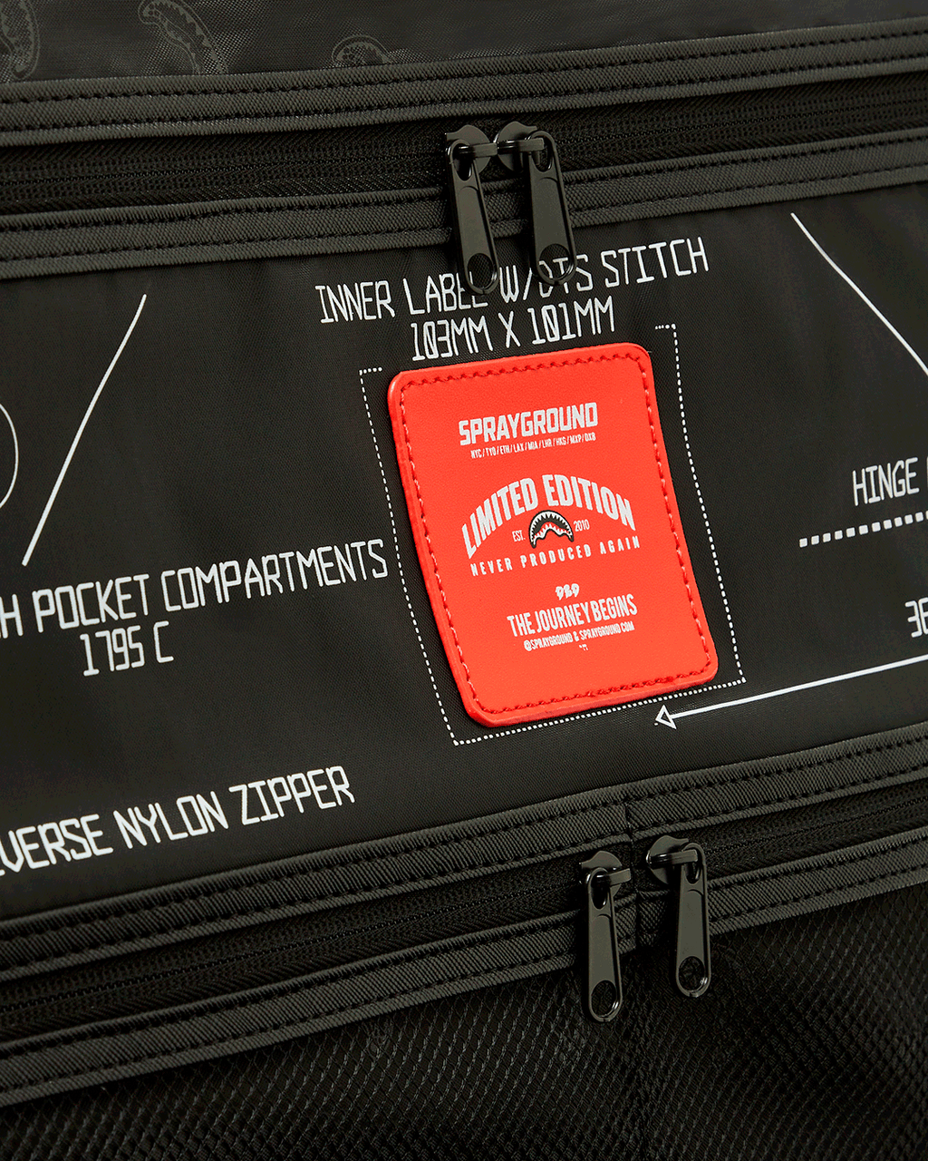 SPRAYGROUND High Tech Jetsetter Carry-On Luggage — product image 16