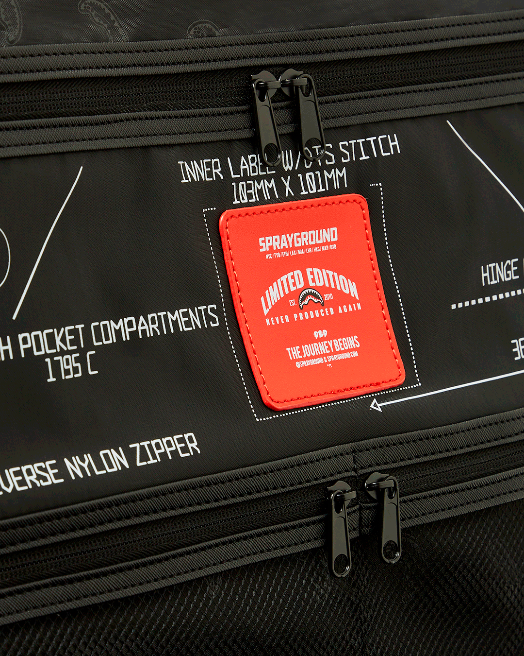 SPRAYGROUND High Tech Jetsetter Carry-On Luggage — product image 16