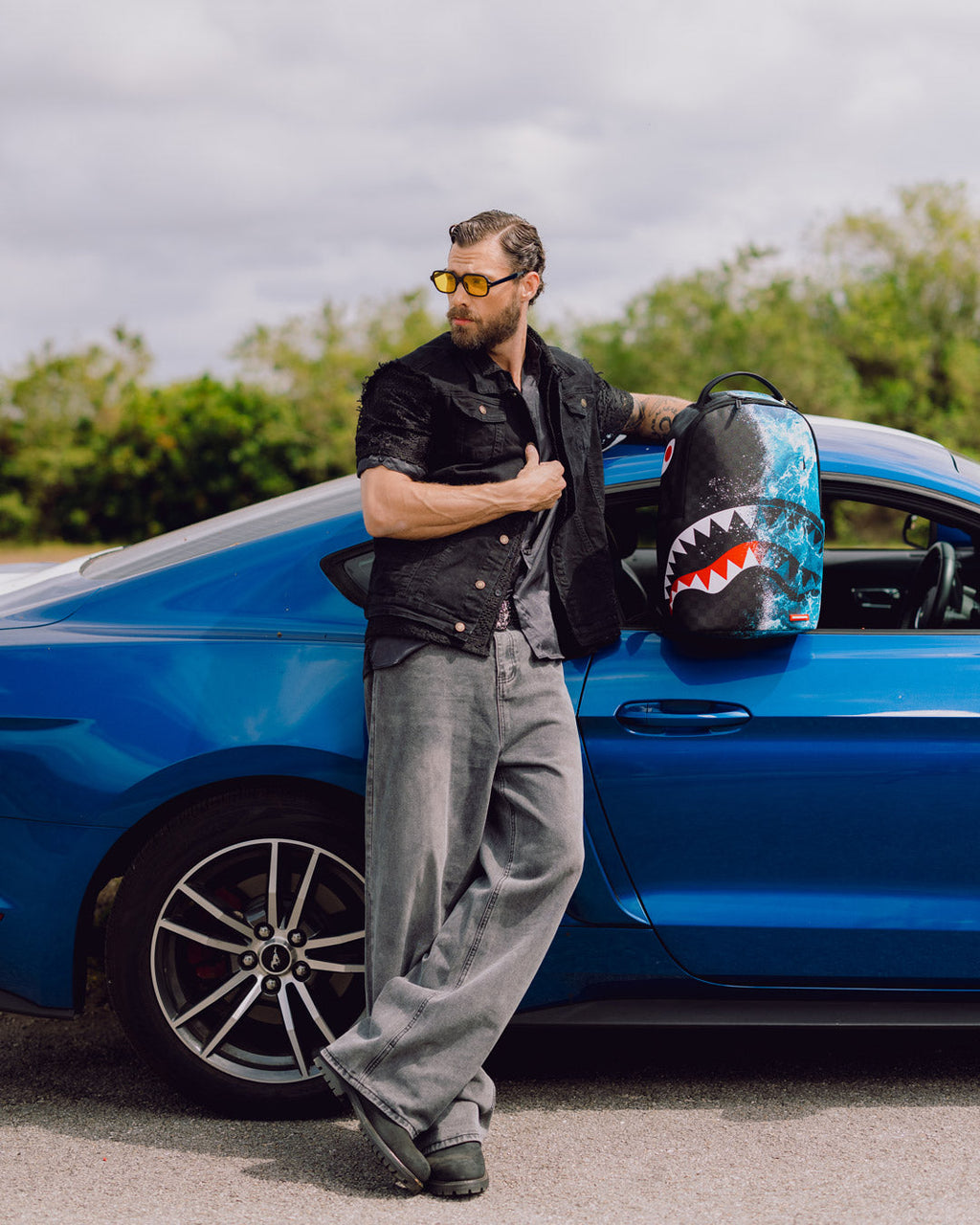 SPRAYGROUND High Tide Sharks In Paris Backpack — product image 4