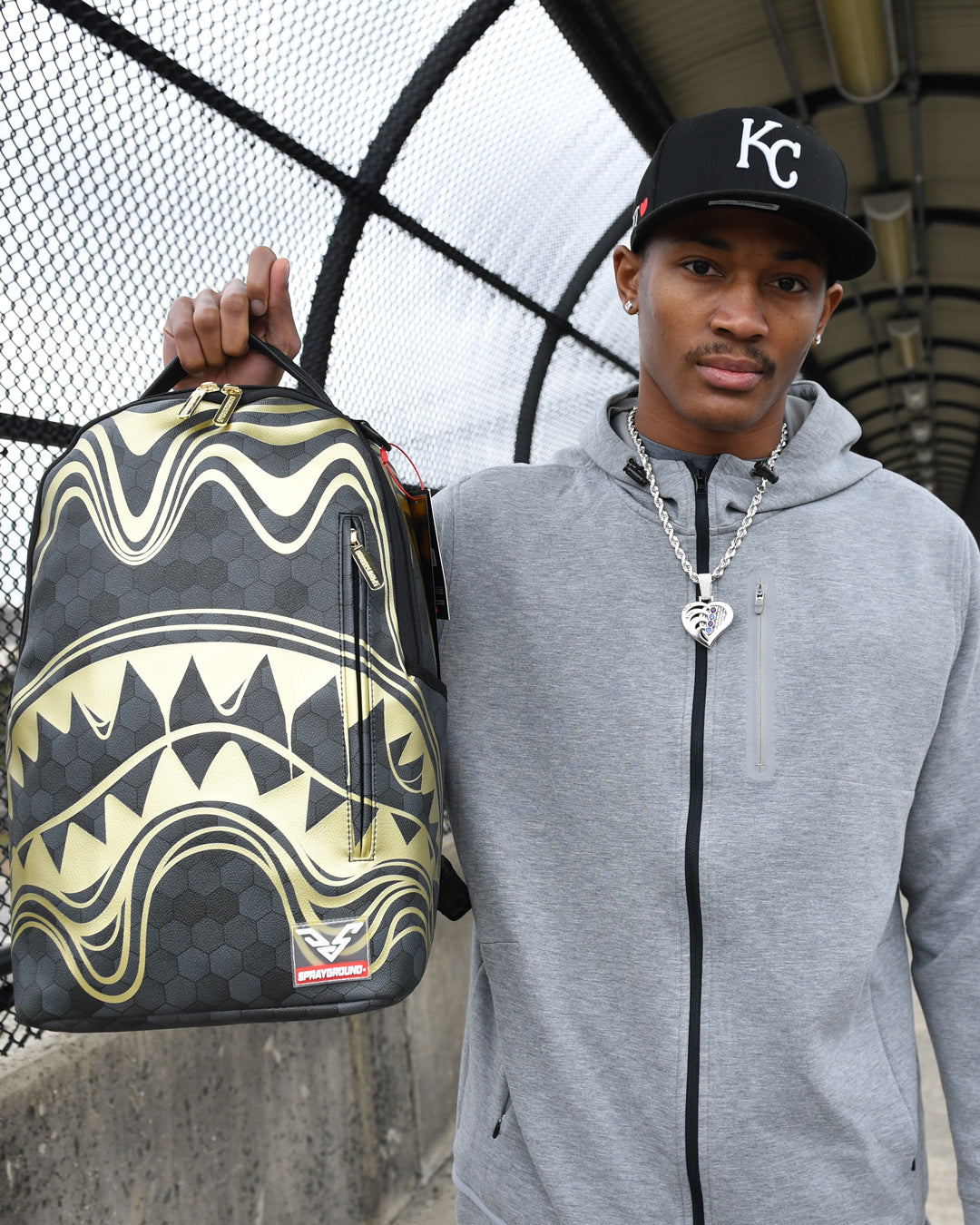 SPRAYGROUND Honeycomb Devonta Smith Collab Backpack — product image 2