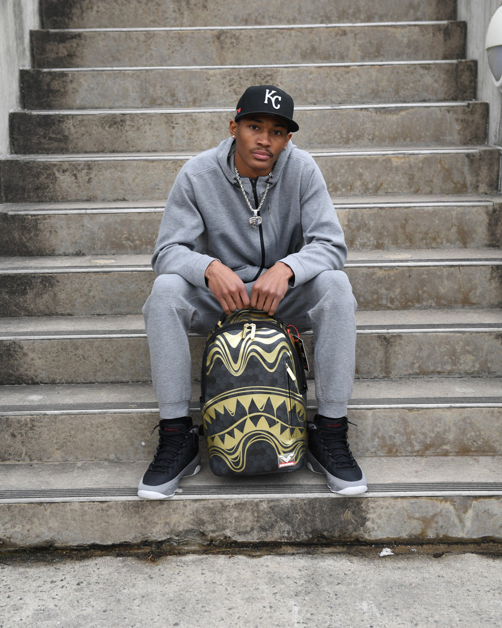 SPRAYGROUND Honeycomb Devonta Smith Collab Backpack — product image 4