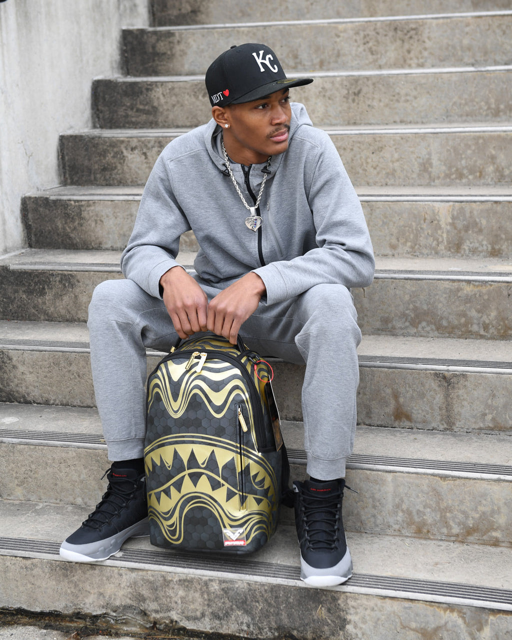 SPRAYGROUND Honeycomb Devonta Smith Collab Backpack — product image 6