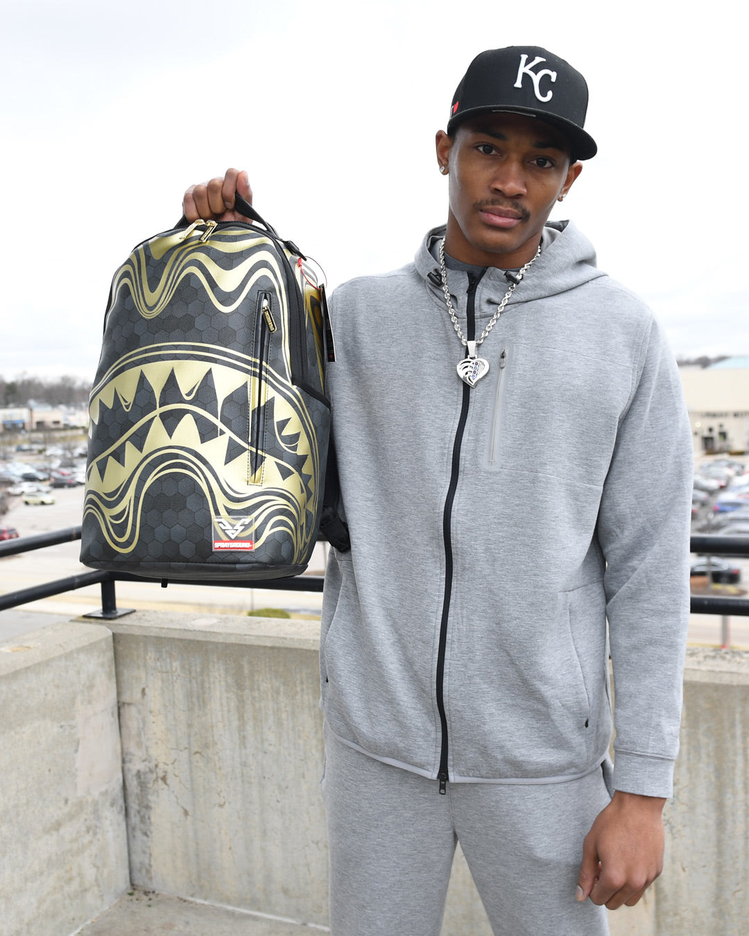 SPRAYGROUND Honeycomb Devonta Smith Collab Backpack — product image 18