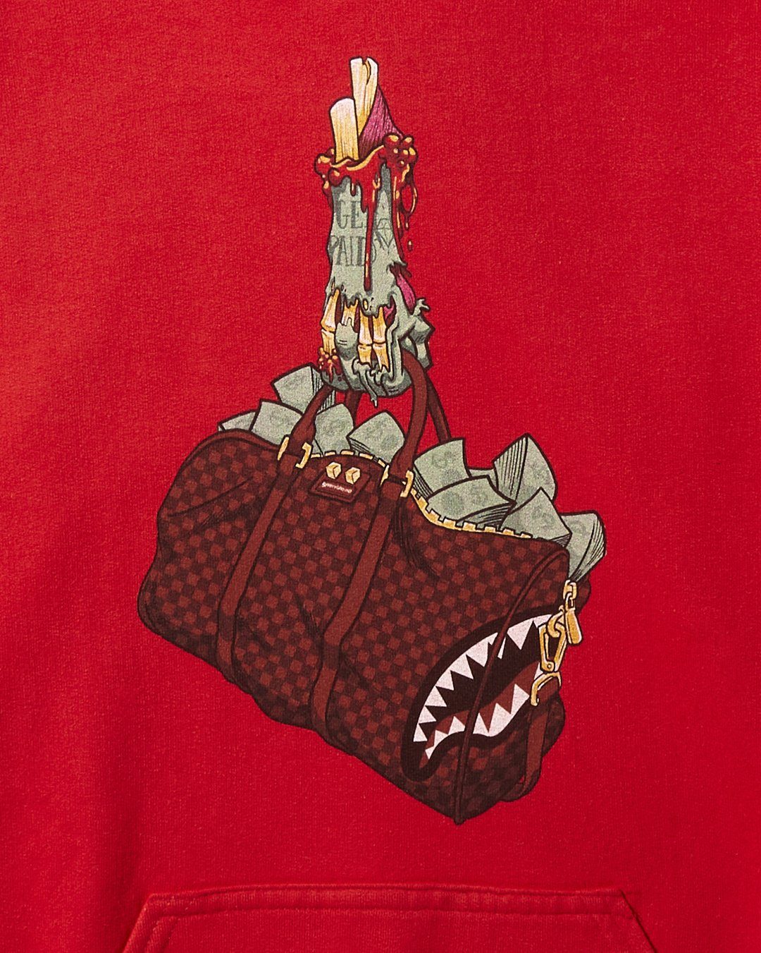 SPRAYGROUND House Of Villains Hoodie (Red) — product image 3