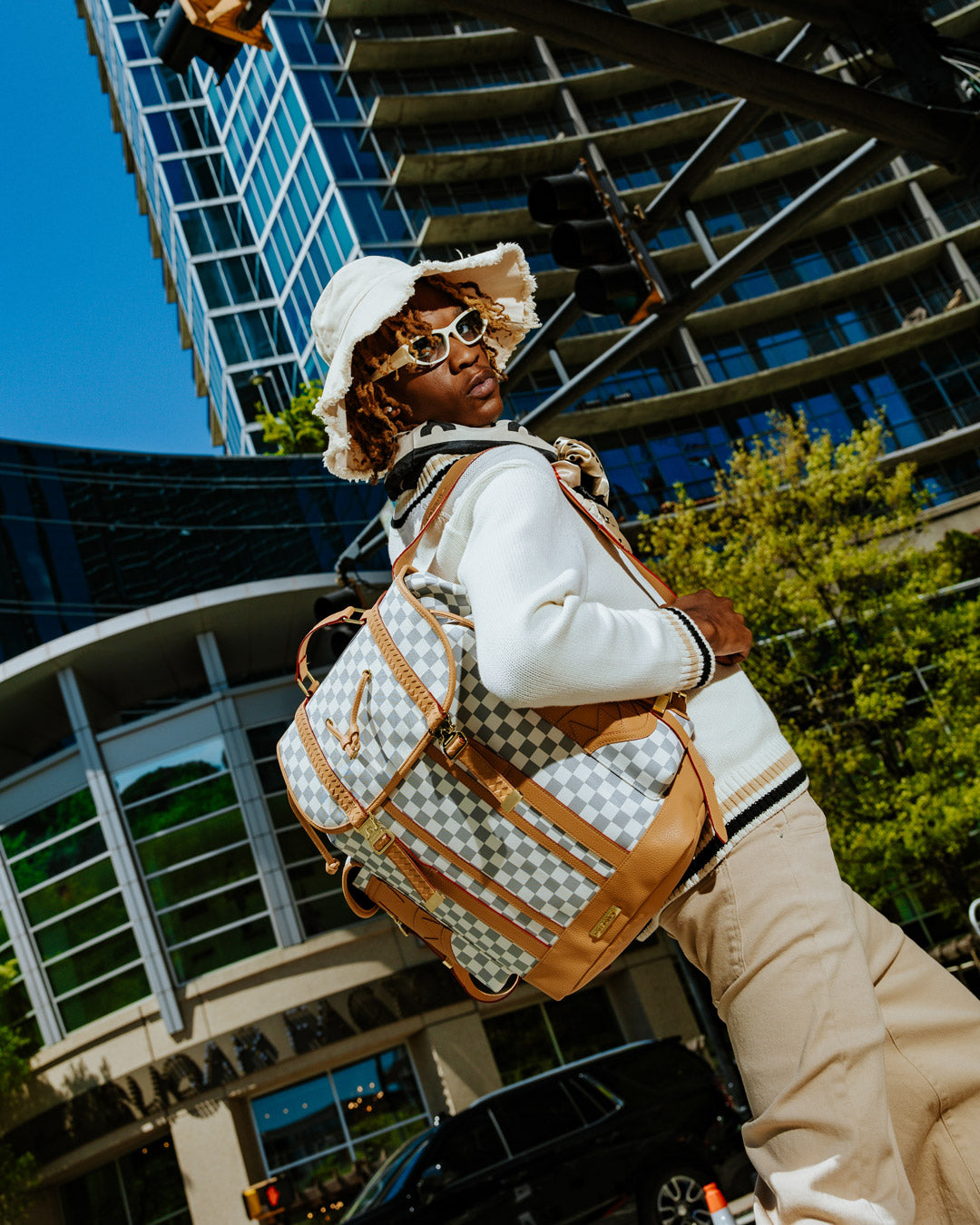 SPRAYGROUND Henny Latte Monte Carlo Backpack — product image 2