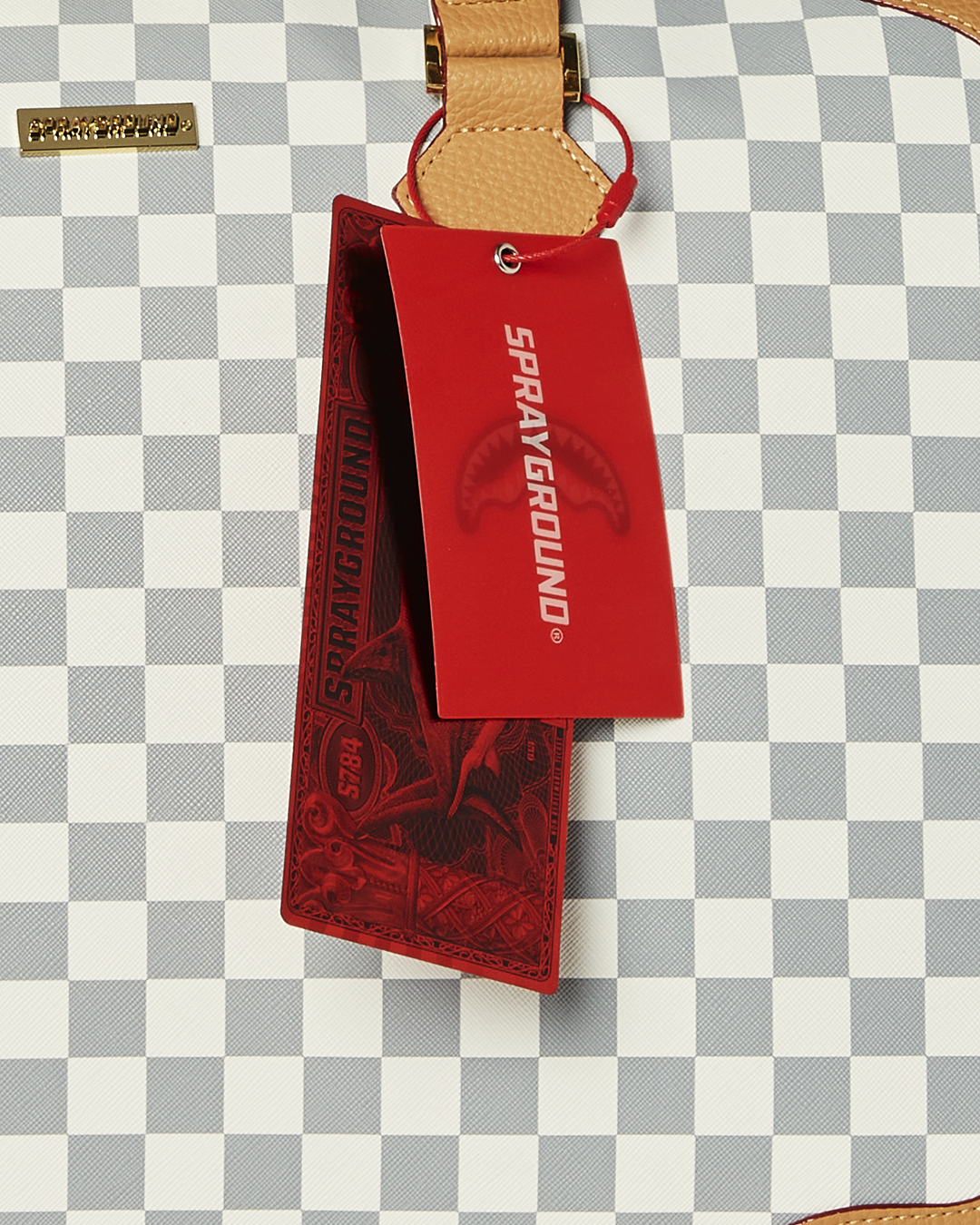 SPRAYGROUND Henny Latte Pyramid Duffle — product image 13