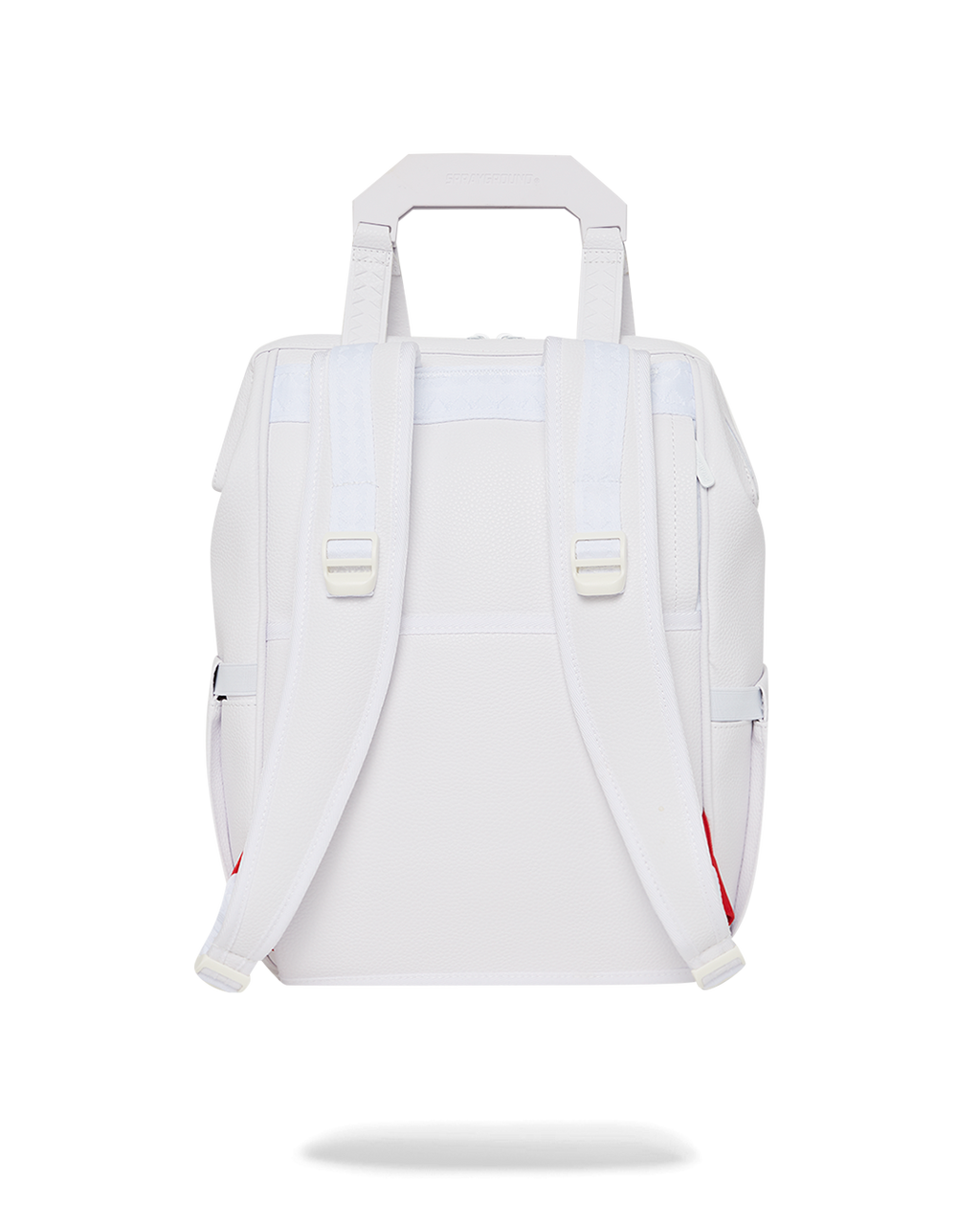 SPRAYGROUND Heavy Metal Shark White Out Biz Top Opener Backpack — product image 9