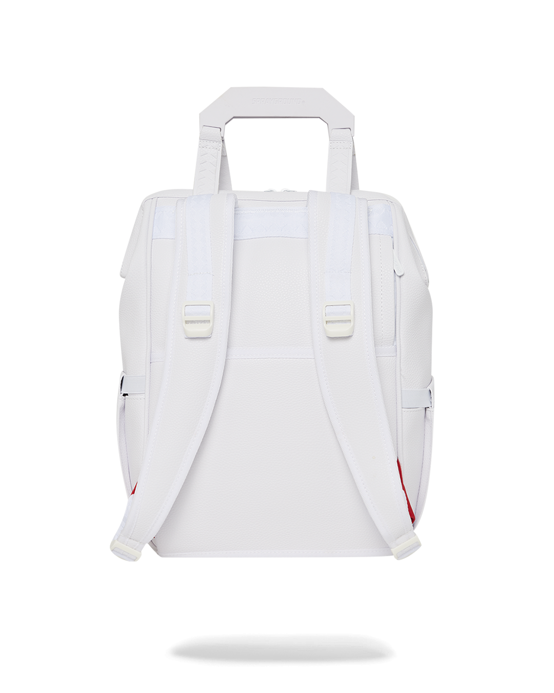 SPRAYGROUND Heavy Metal Shark White Out Biz Top Opener Backpack — product image 9