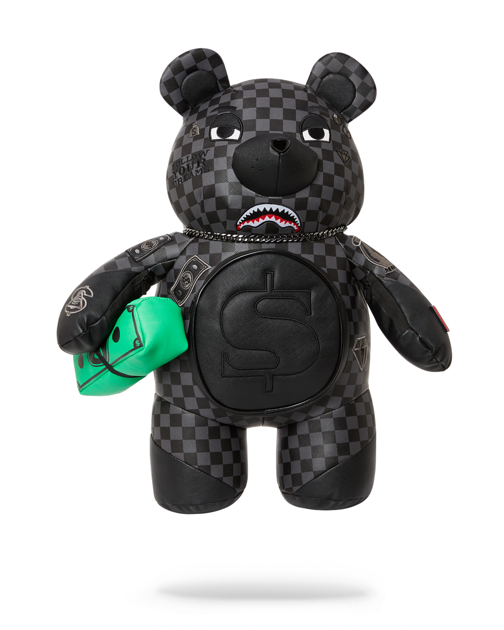 SPRAYGROUND Henny Aiir To The Throne Moneybear Teddybear Backpack — product image 1