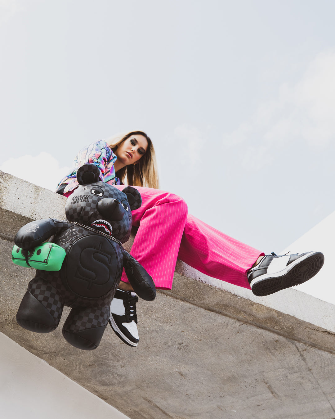 SPRAYGROUND Henny Aiir To The Throne Moneybear Teddybear Backpack — product image 6