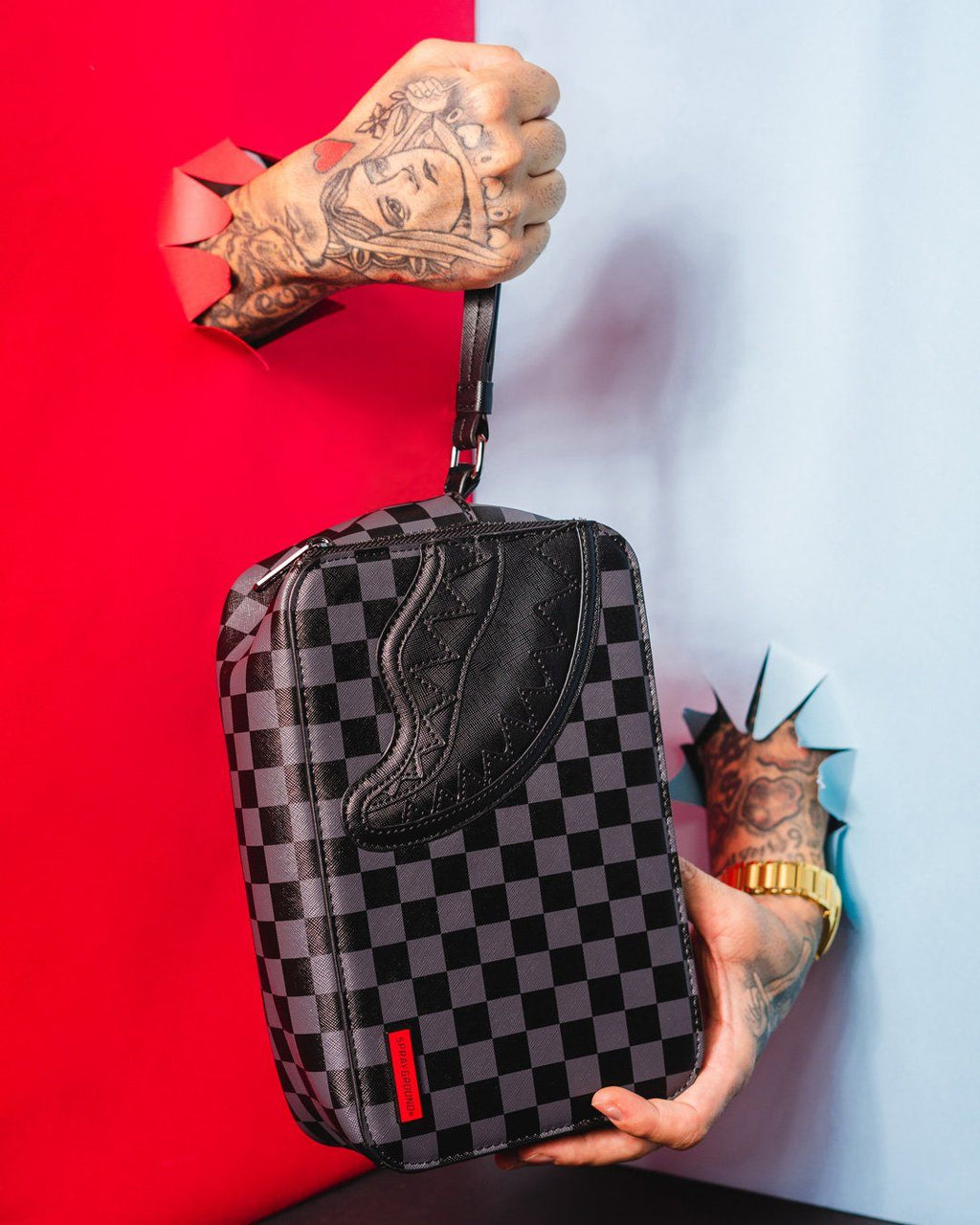 SPRAYGROUND Henny Black Toiletry Bag — 910B3564NSZ — product image 2