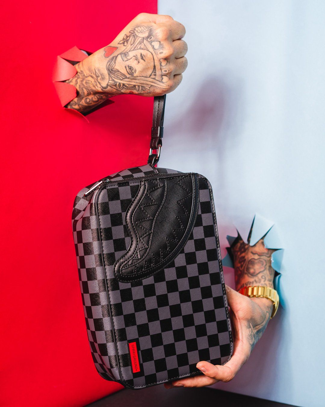 SPRAYGROUND Henny Black Toiletry Bag — 910B3564NSZ — product image 2