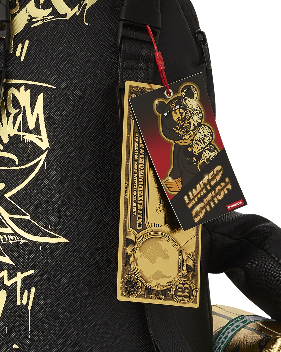 SPRAYGROUND Half Graff Glide Moneybear Teddybear Backpack — product image 10