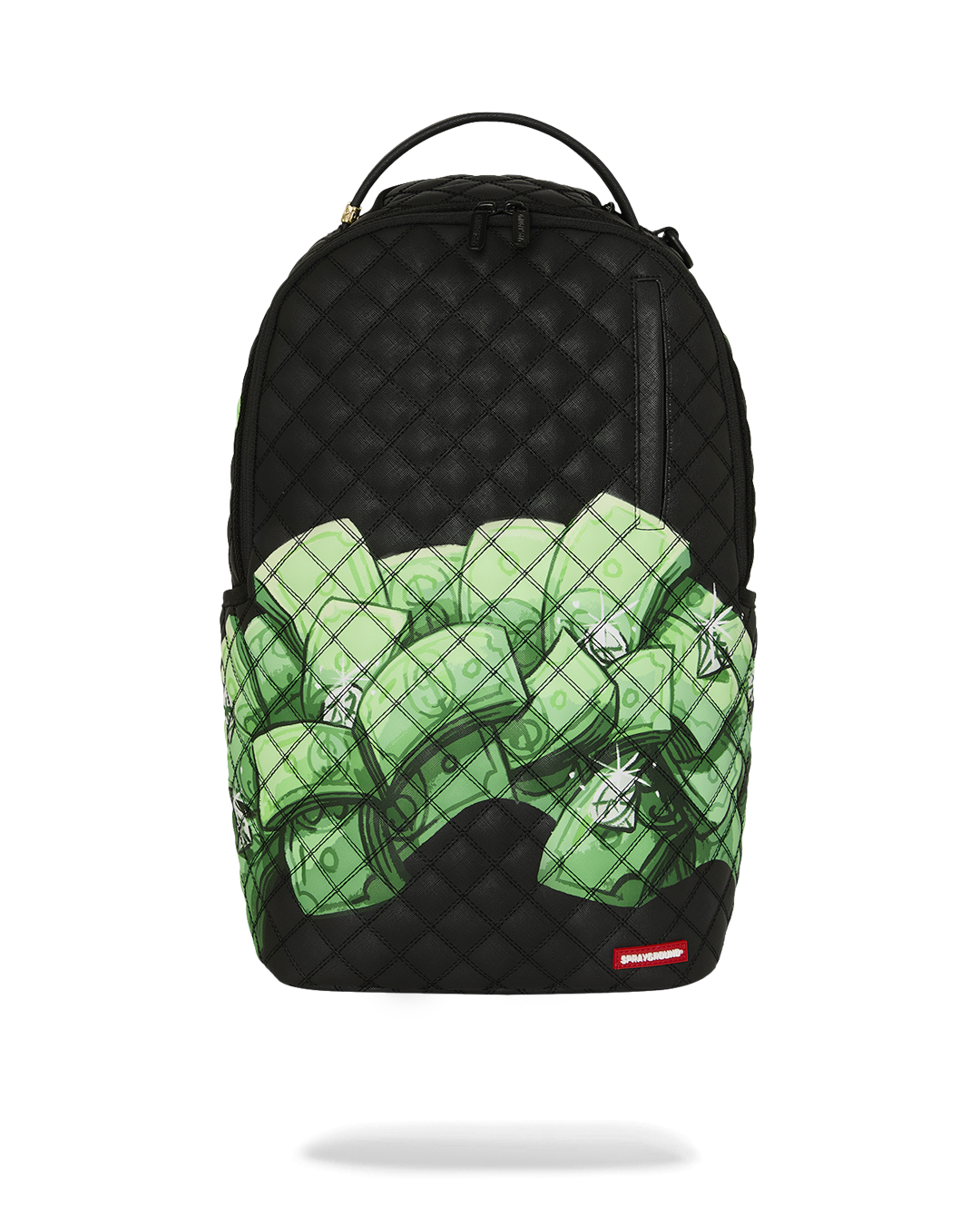 SPRAYGROUND Hand-Painted Quilt Shark Backpack — product image 1