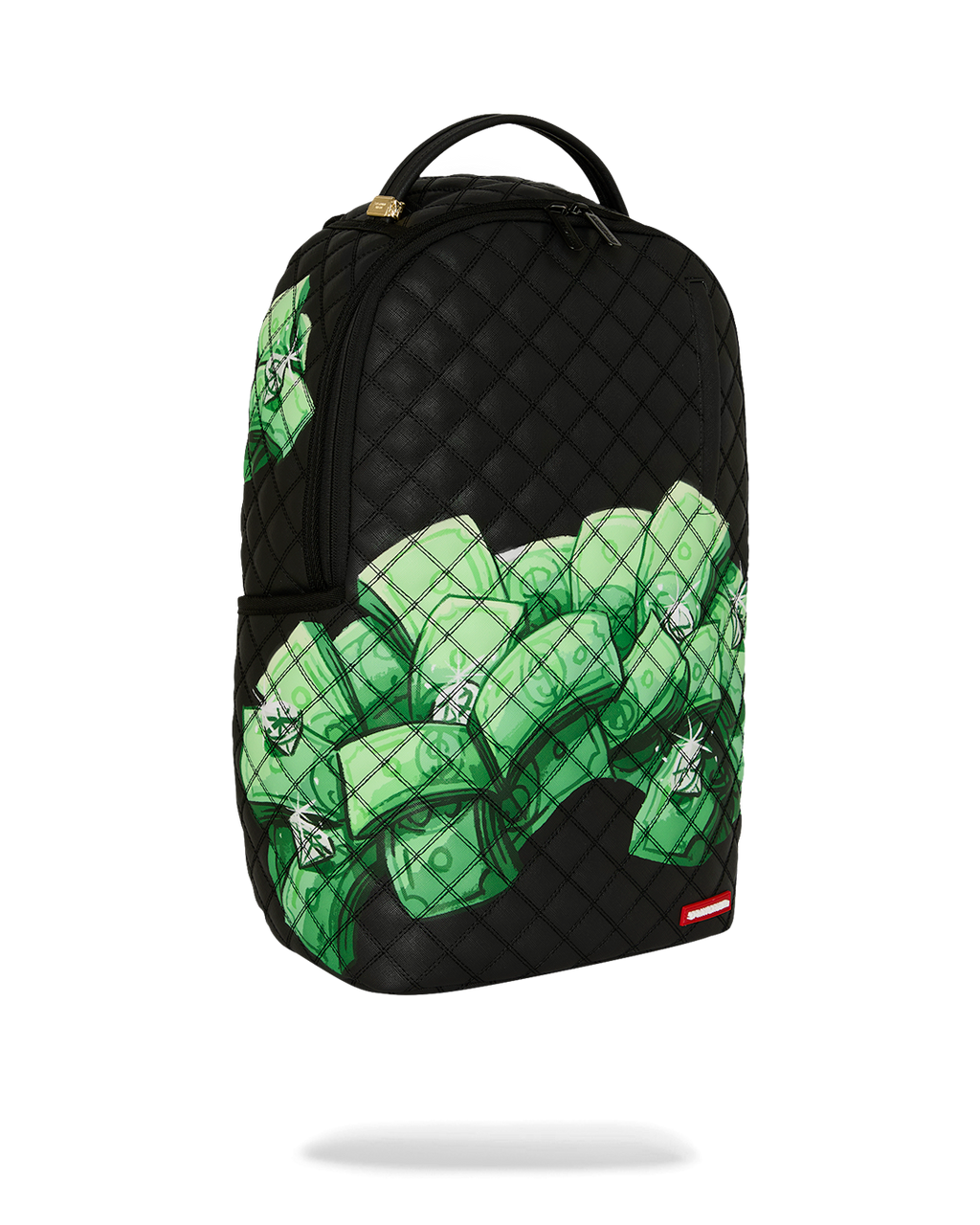SPRAYGROUND Hand-Painted Quilt Shark Backpack — product image 3