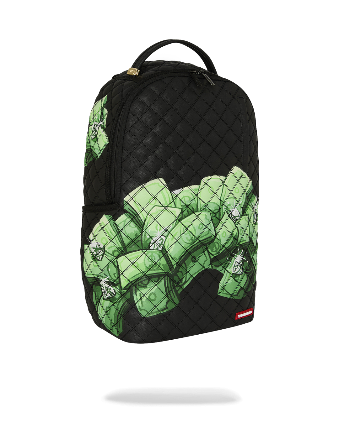 SPRAYGROUND Hand-Painted Quilt Shark Backpack — product image 3