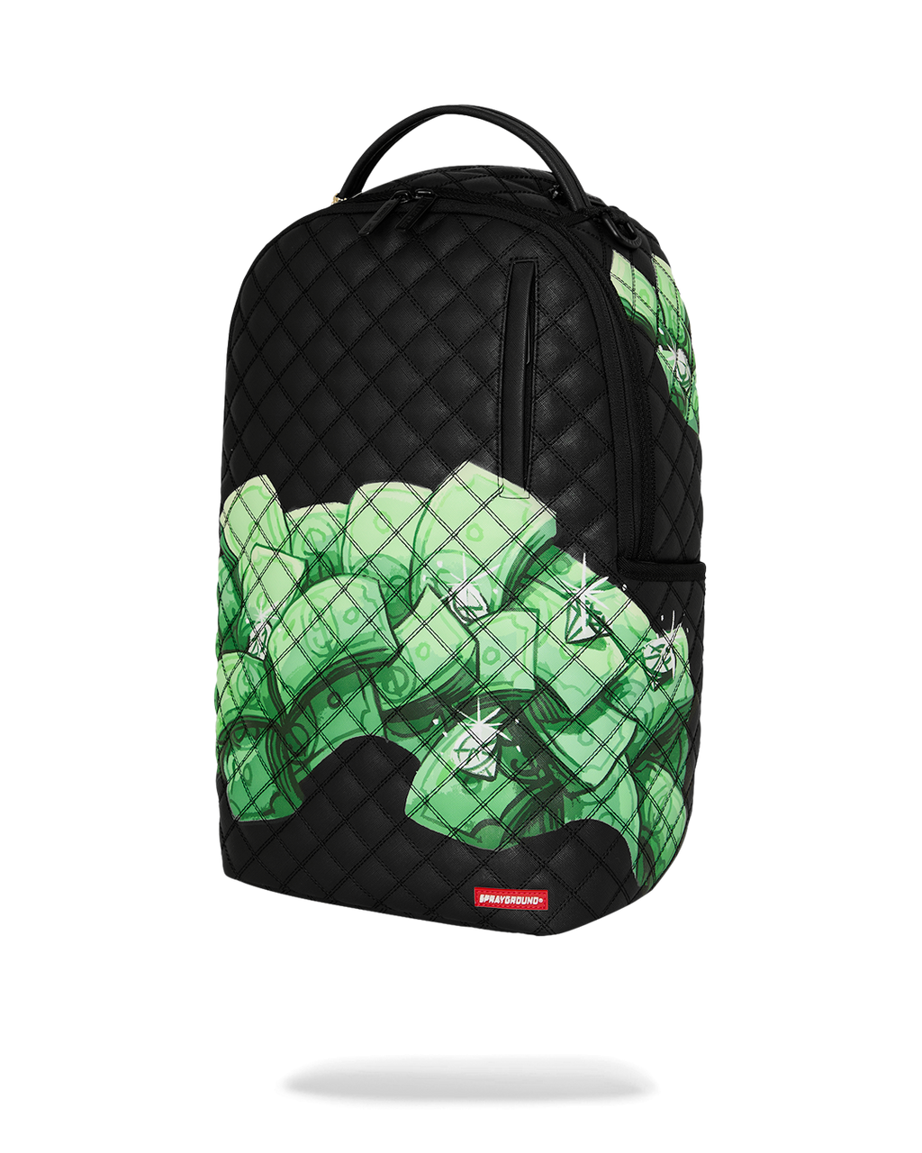 SPRAYGROUND Hand-Painted Quilt Shark Backpack — product image 6