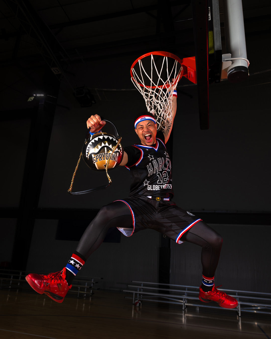 SPRAYGROUND Harlem Globetrotters Basketball Bag Backpack — product image 2