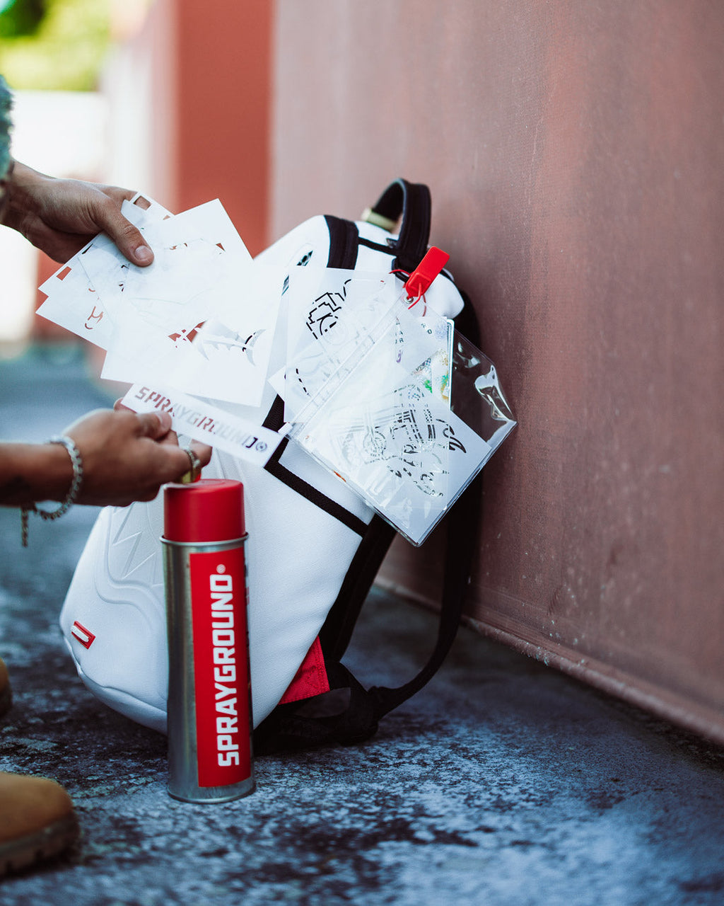 SPRAYGROUND Graffiti Artist - Design Your Own Backpack - 9 Stencils Included — product image 5