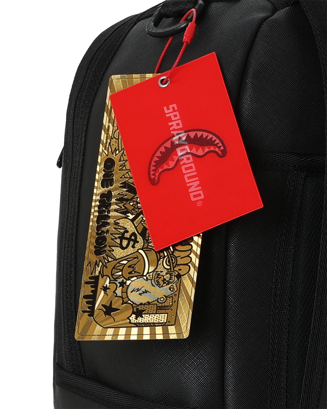 SPRAYGROUND Grey Shark Central Painted Backpack — product image 9