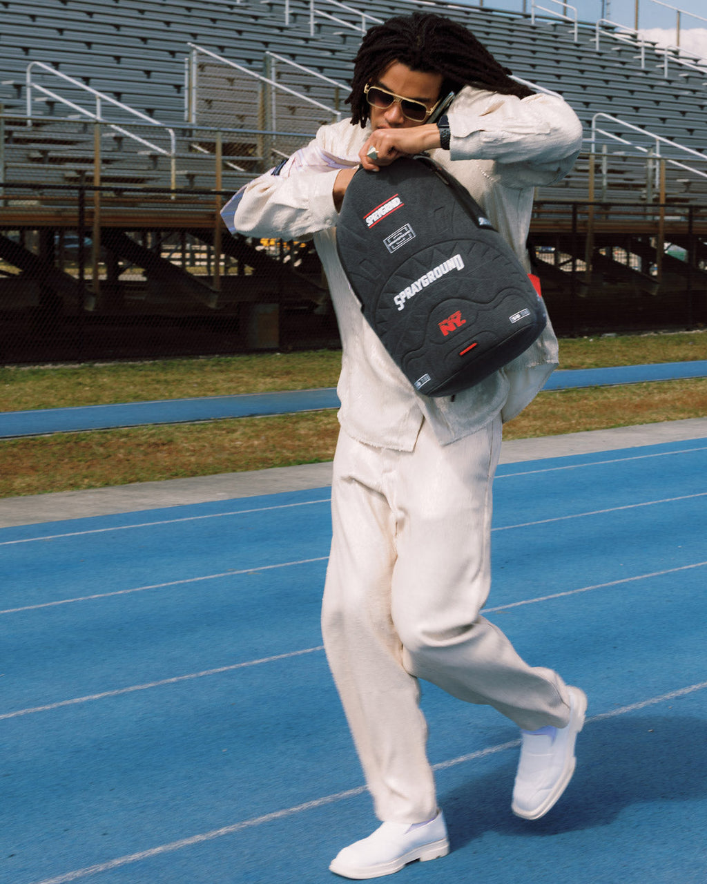 SPRAYGROUND Grid Locked Backpack — 910B8457NSZ — product image 2
